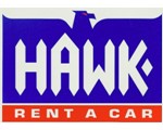 Hawk car rental at Penang Airport, Malaysia