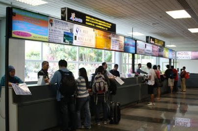 Car rental at Langkawi Airport, Malaysia